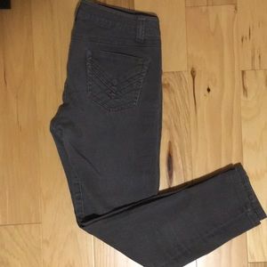 CAbi grey ankle jeans